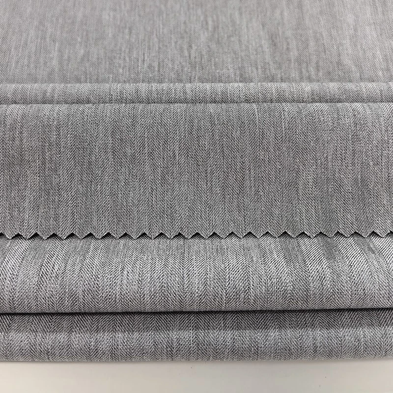 Polyester Herringbone Fabric for Suit Polyester Herringbone Fabric for Suit